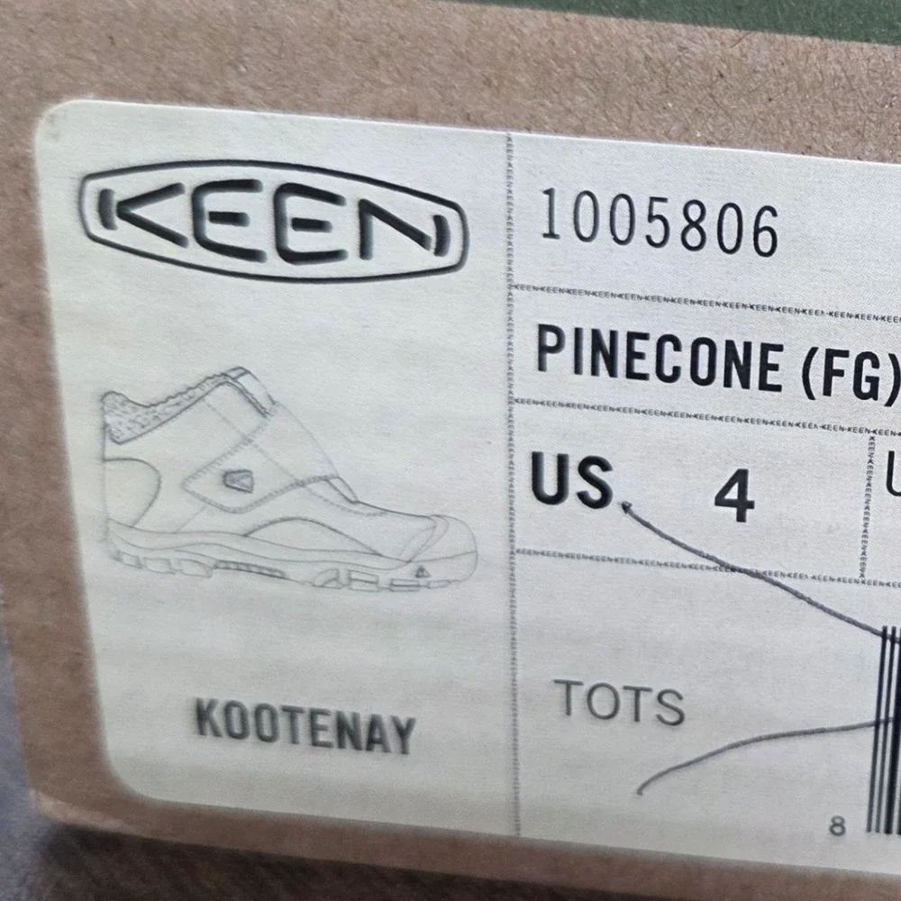 NWT KEEN Kootenay‎ Leather Winter Snow Boots Tots 4